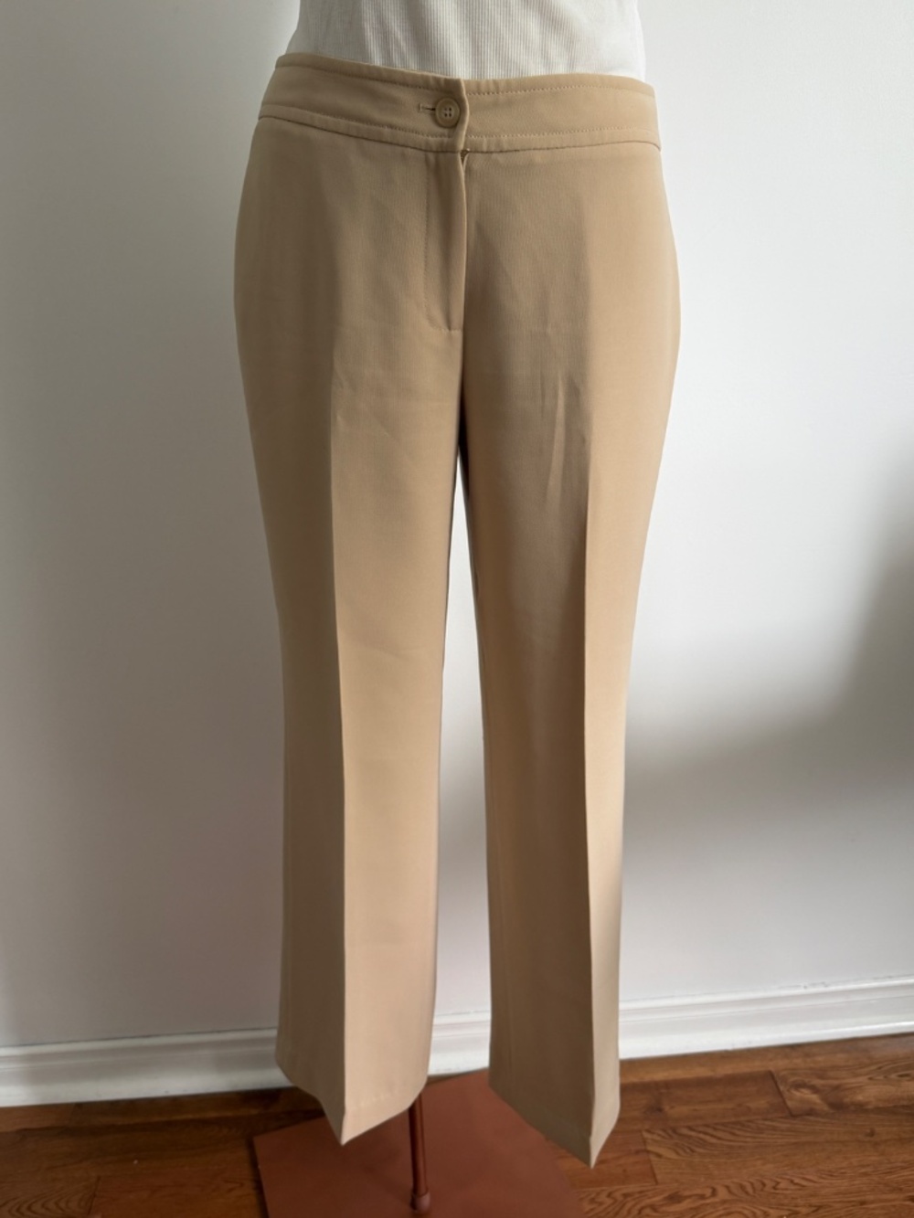 L'Officiel - Tan Wide Leg  Trousers